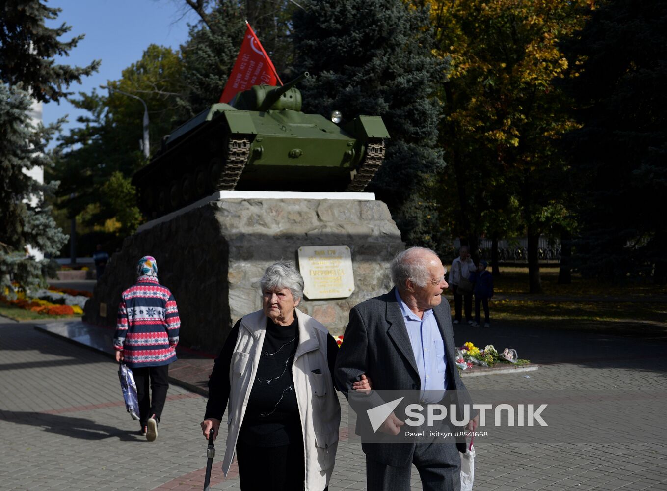 Russia WWII Melitopol Liberation Anniversary