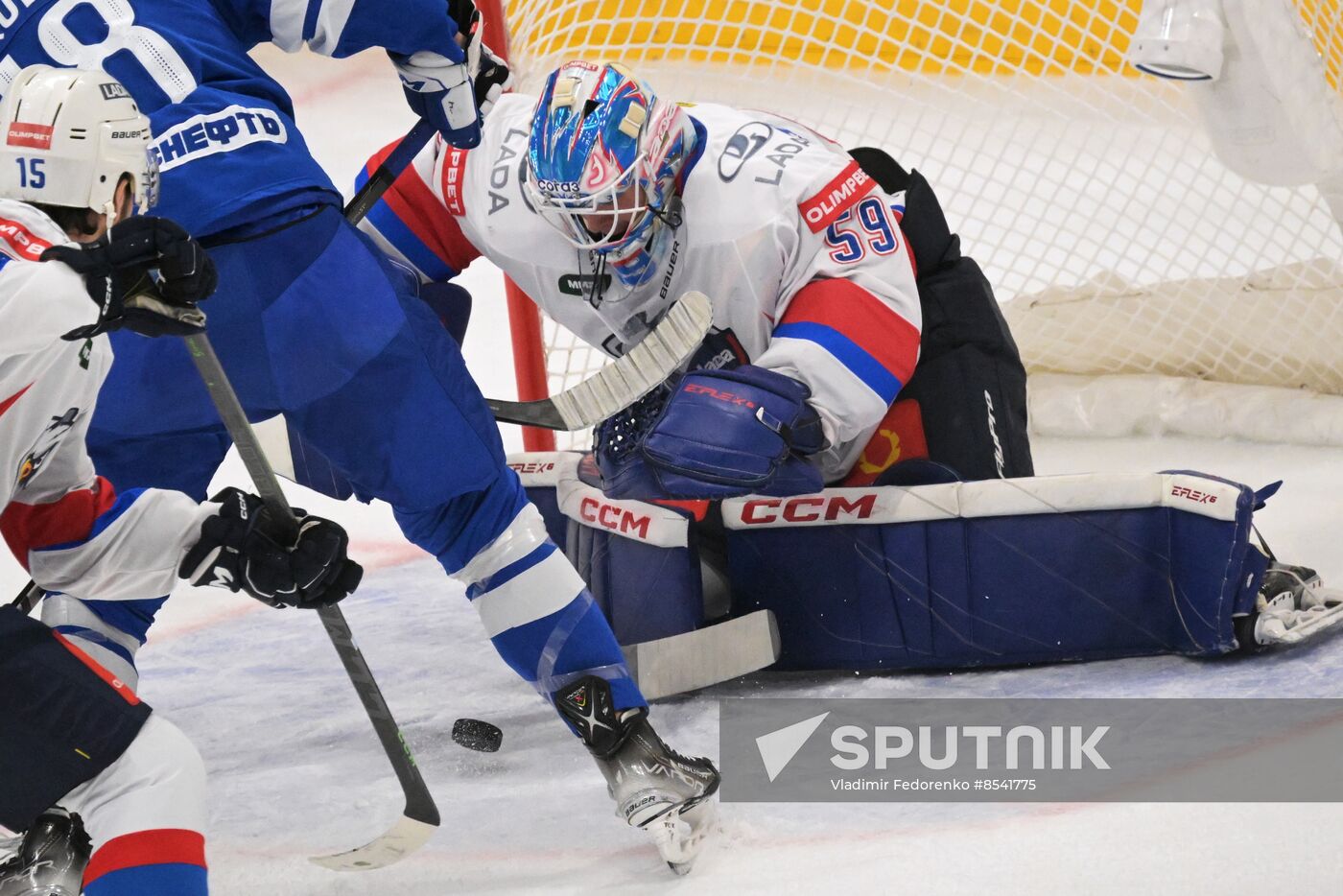 Russia Ice Hockey Kontinental League Dynamo - Lada