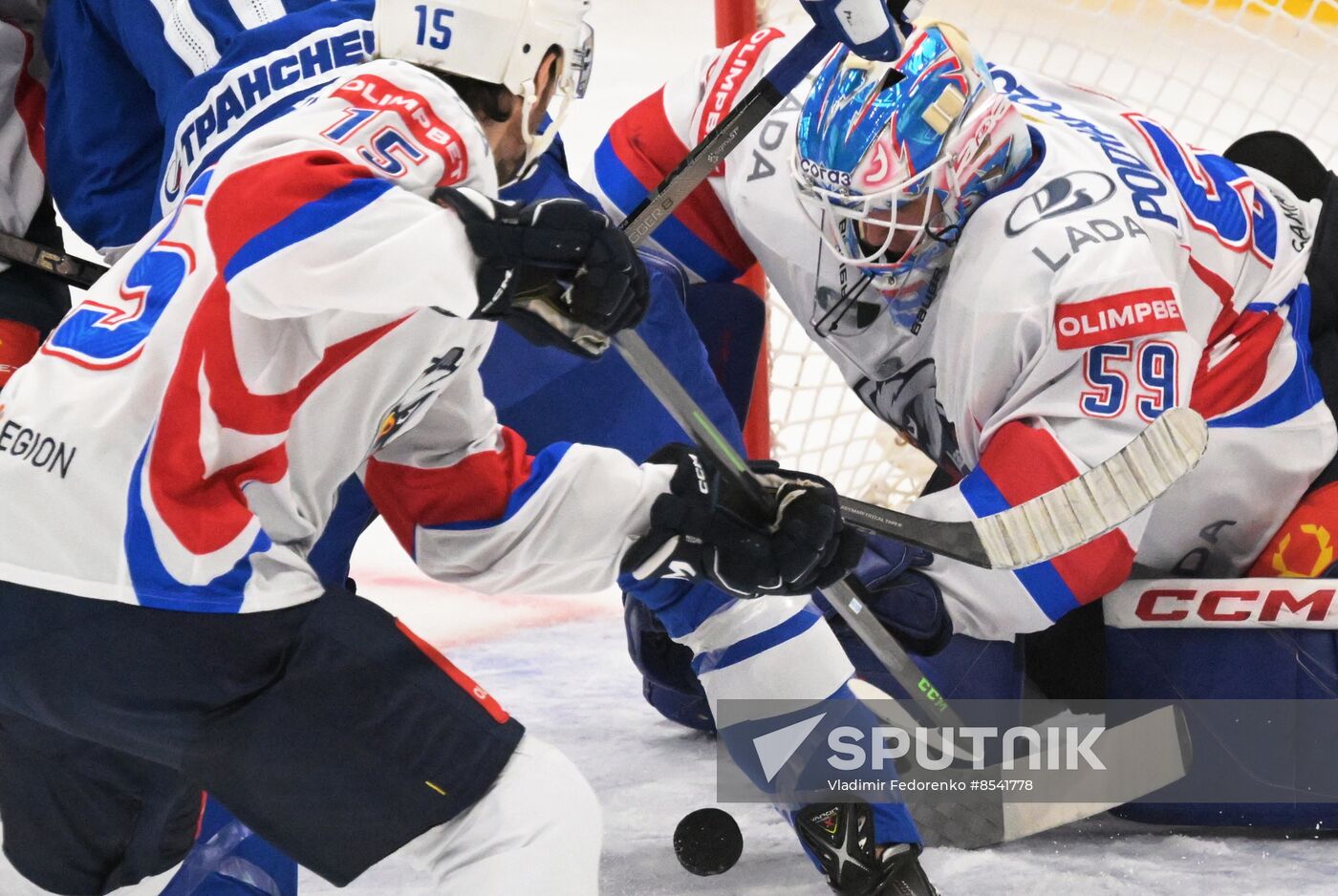 Russia Ice Hockey Kontinental League Dynamo - Lada
