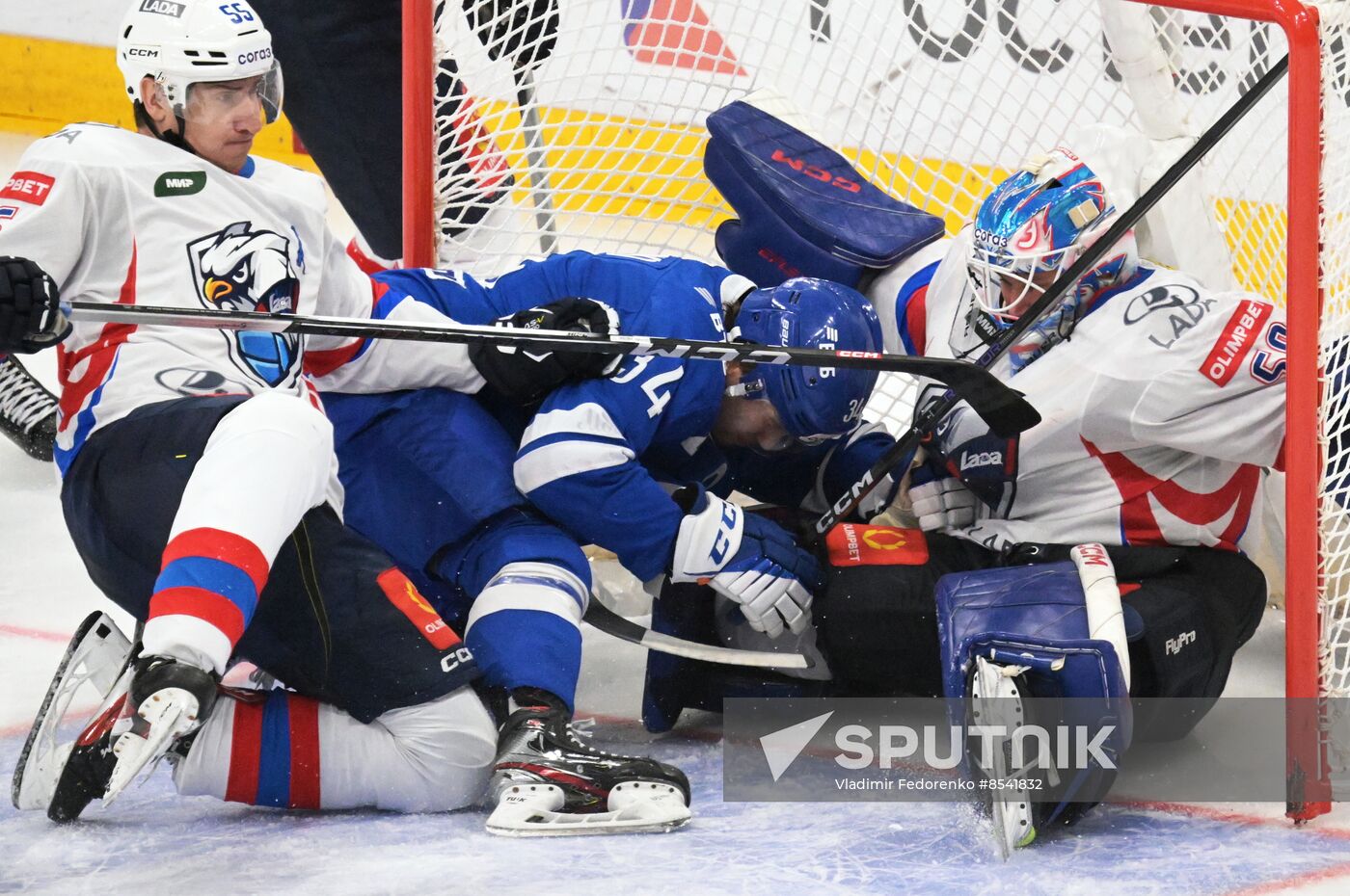 Russia Ice Hockey Kontinental League Dynamo - Lada