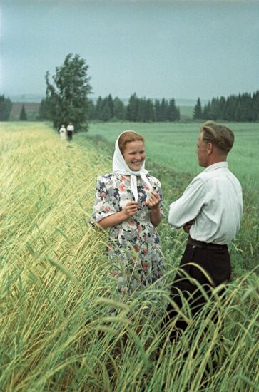 Krasny Oktyabr (Red October) collective farm in Kirov Region