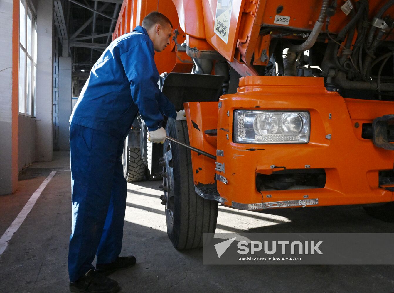 Russia LPR KAMAZ Service Centre