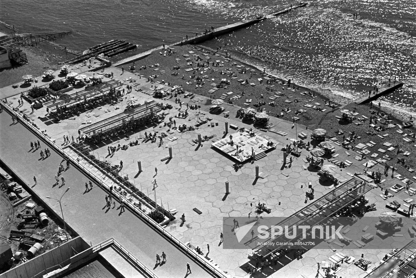 Beach in Sochi