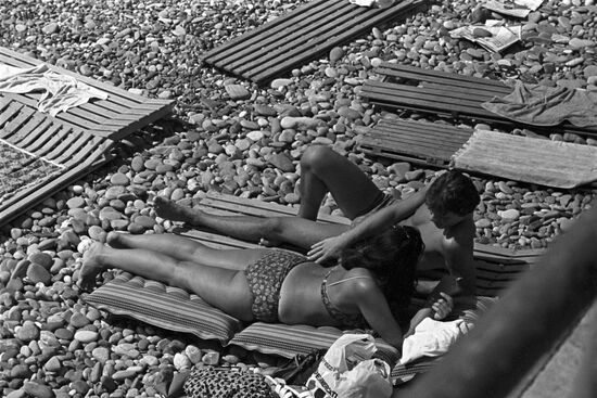 Beach in Sochi