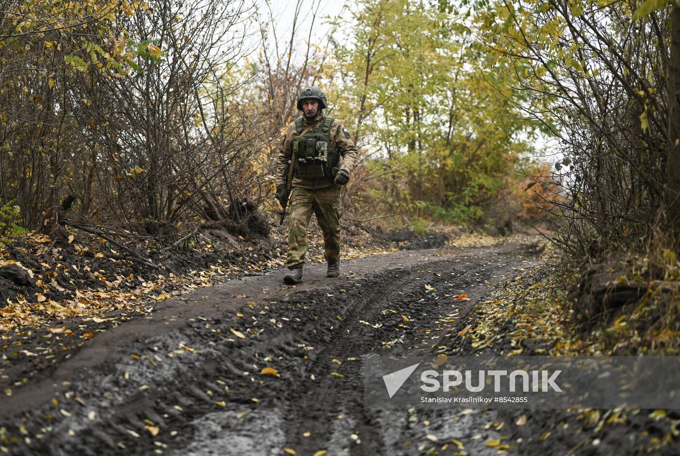 Russia Ukraine Military Operation Artillery Unit