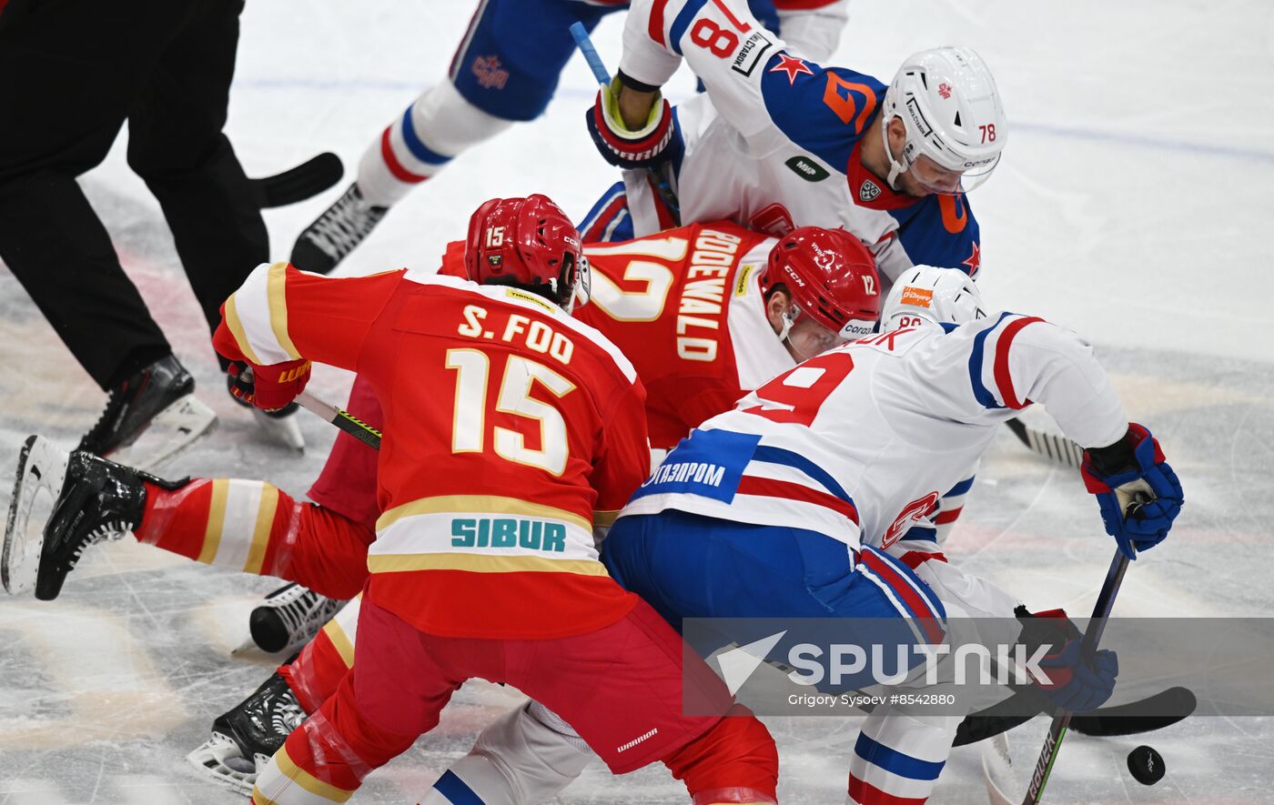 Russia Ice Hockey Kontinental League Kunlun RS - SKA