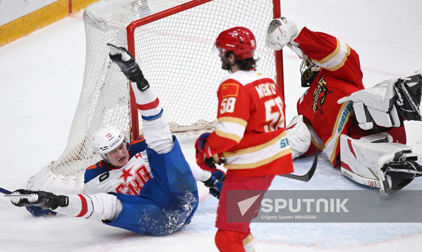 Russia Ice Hockey Kontinental League Kunlun RS - SKA