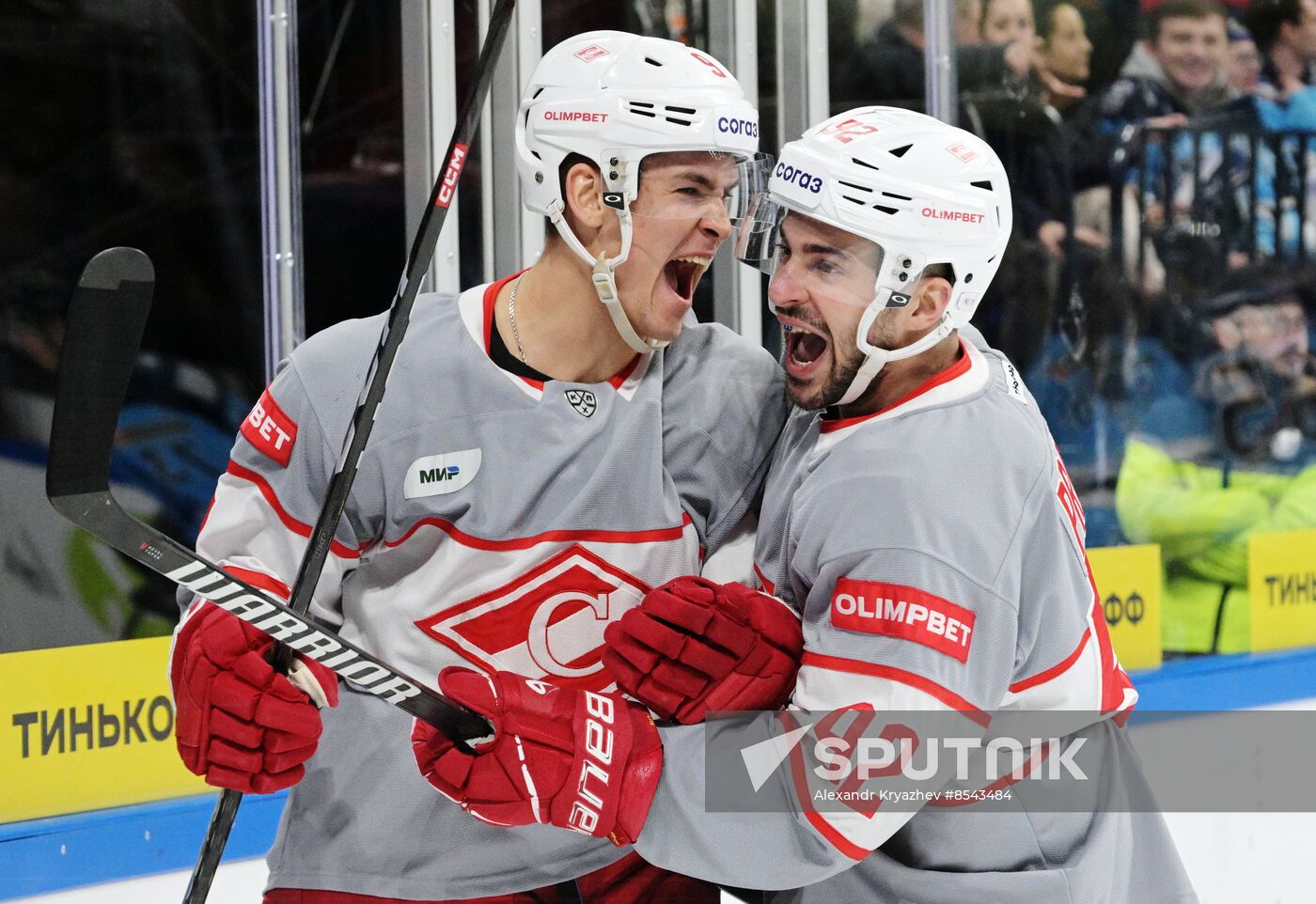 Russia Ice Hockey Kontinental League Sibir - Spartak