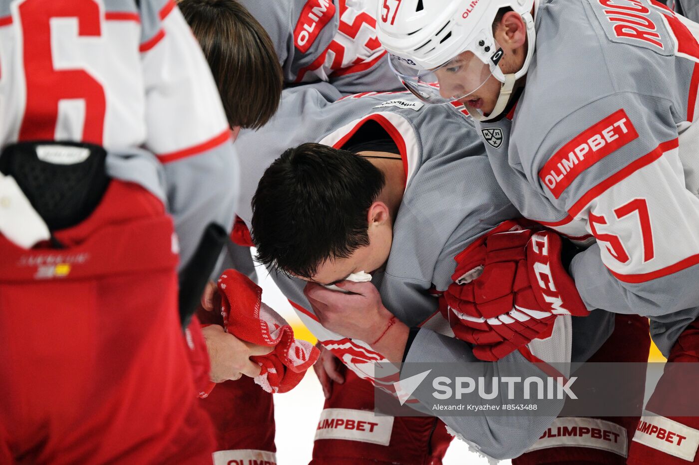 Russia Ice Hockey Kontinental League Sibir - Spartak