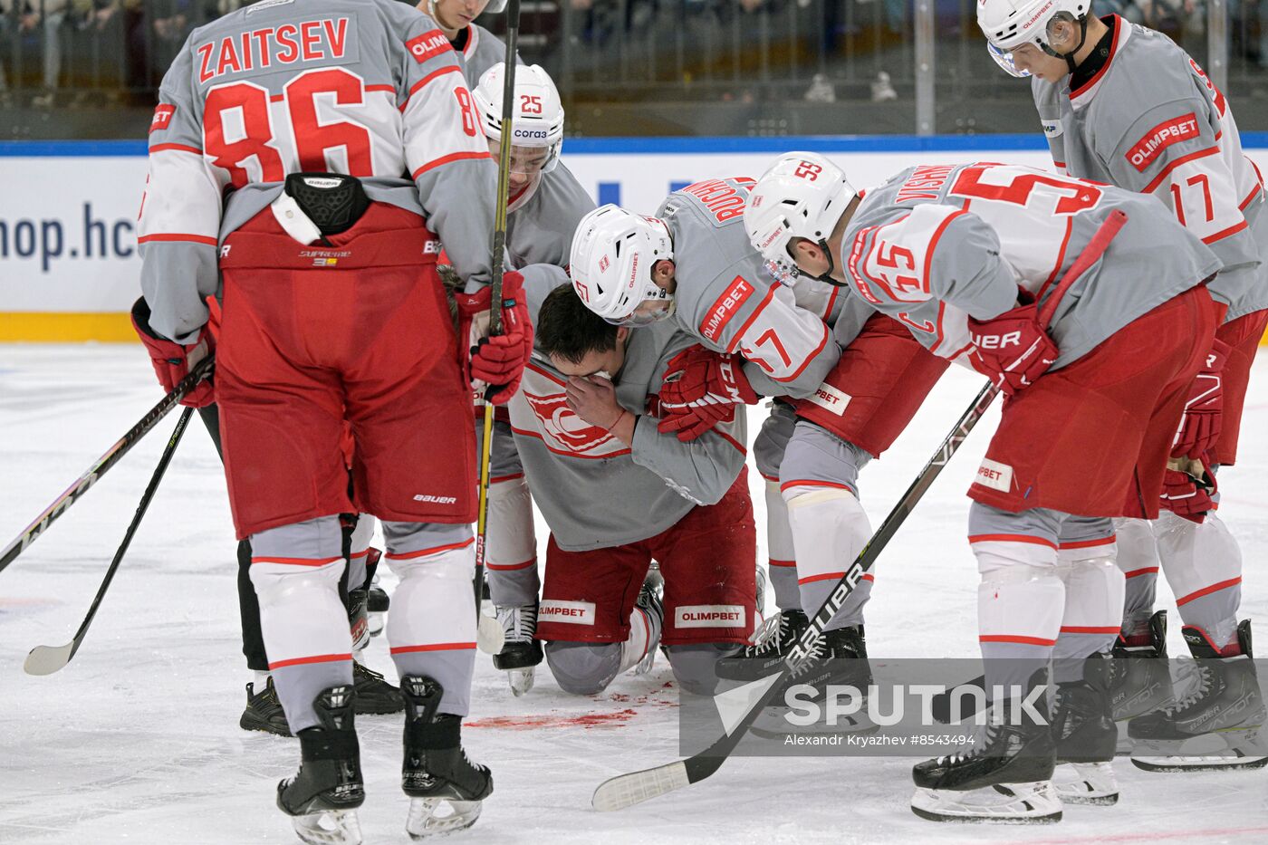 Russia Ice Hockey Kontinental League Sibir - Spartak