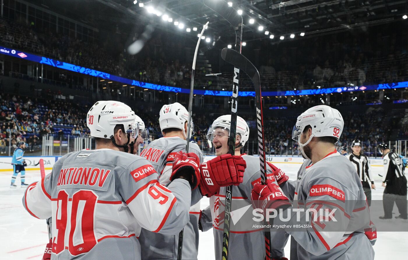 Russia Ice Hockey Kontinental League Sibir - Spartak