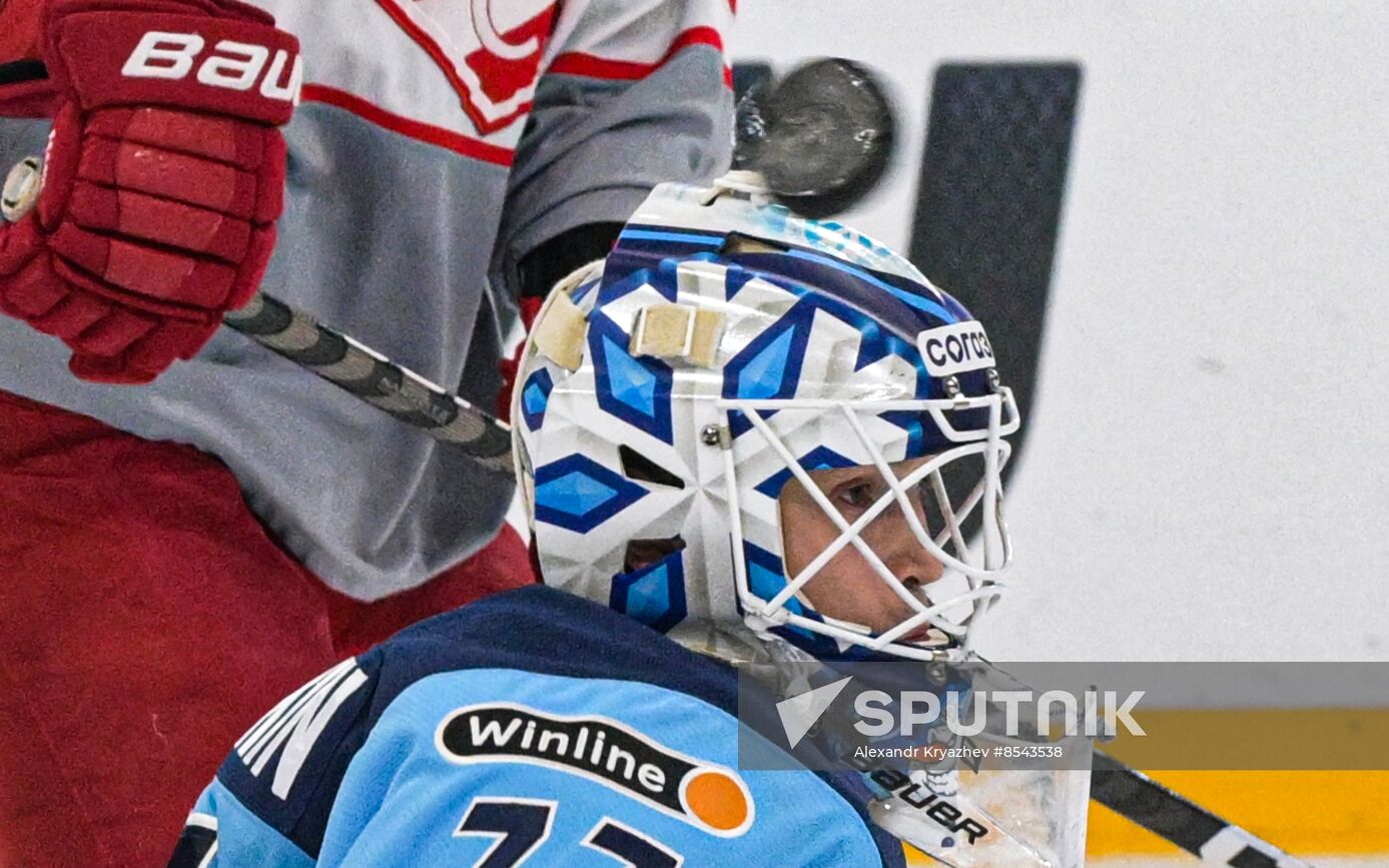 Russia Ice Hockey Kontinental League Sibir - Spartak