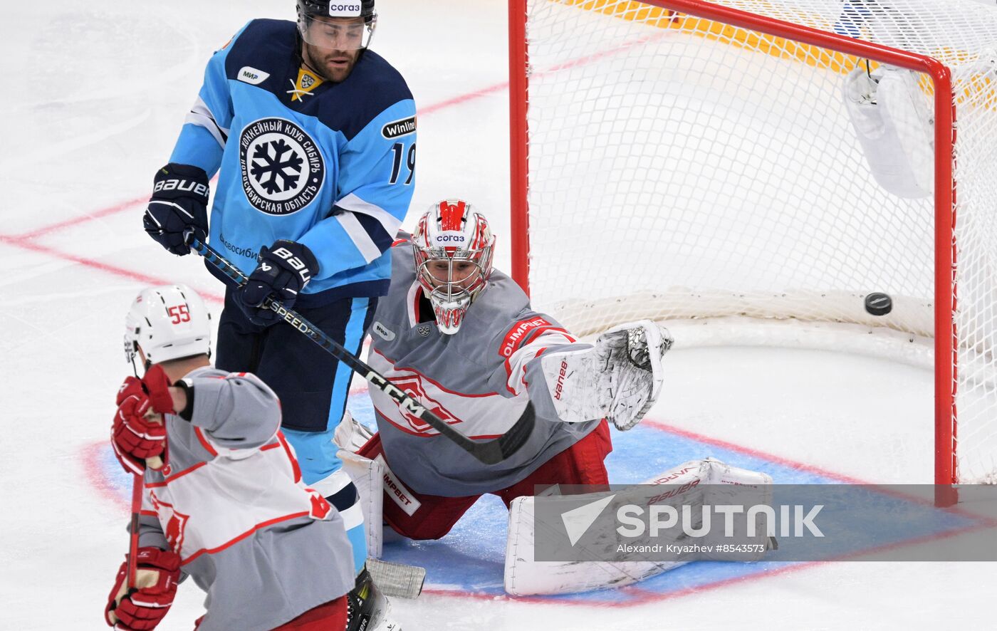 Russia Ice Hockey Kontinental League Sibir - Spartak