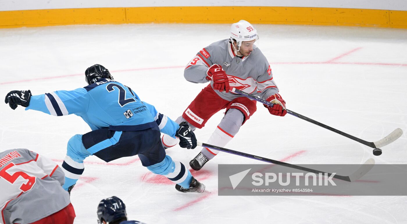 Russia Ice Hockey Kontinental League Sibir - Spartak