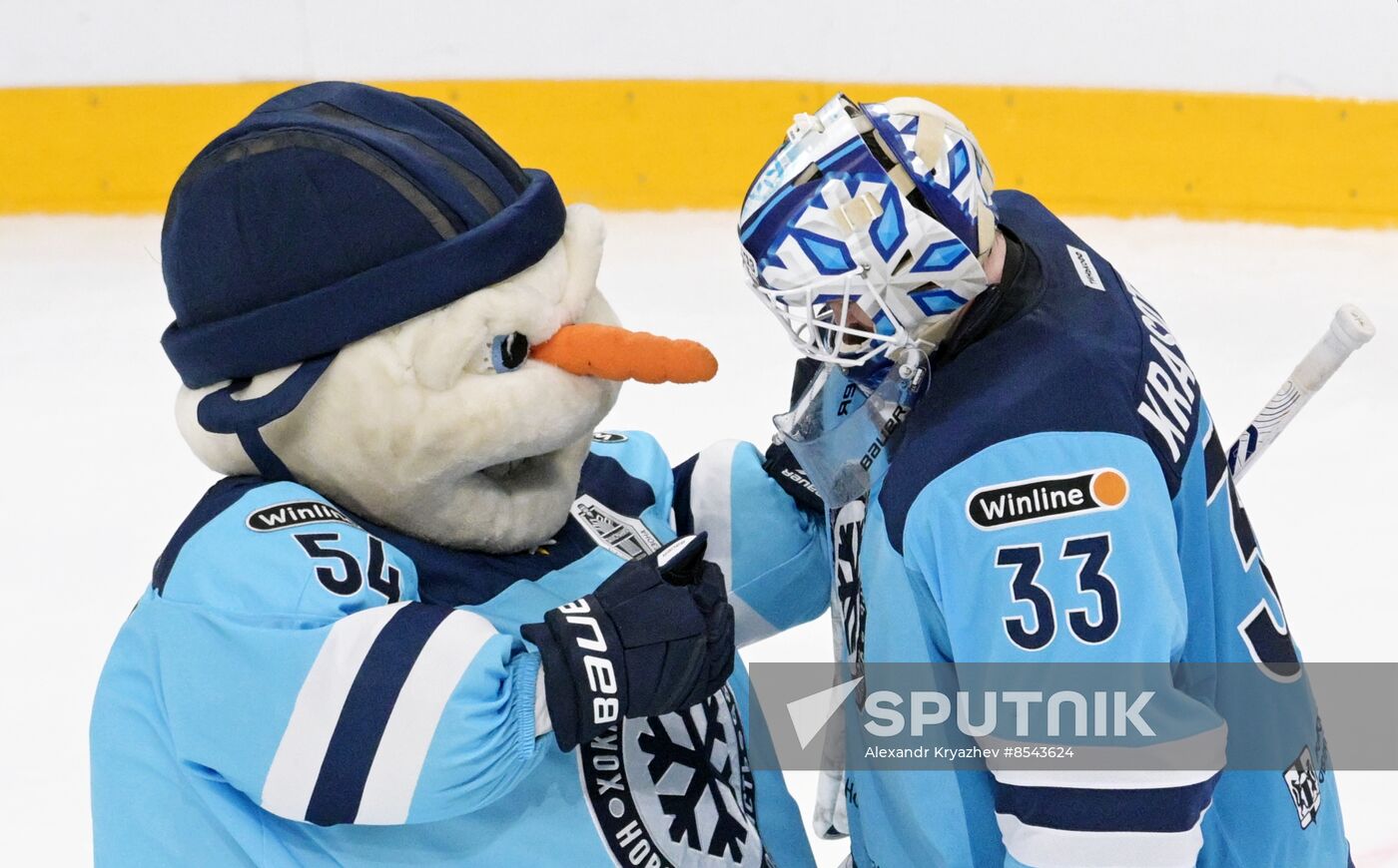 Russia Ice Hockey Kontinental League Sibir - Spartak