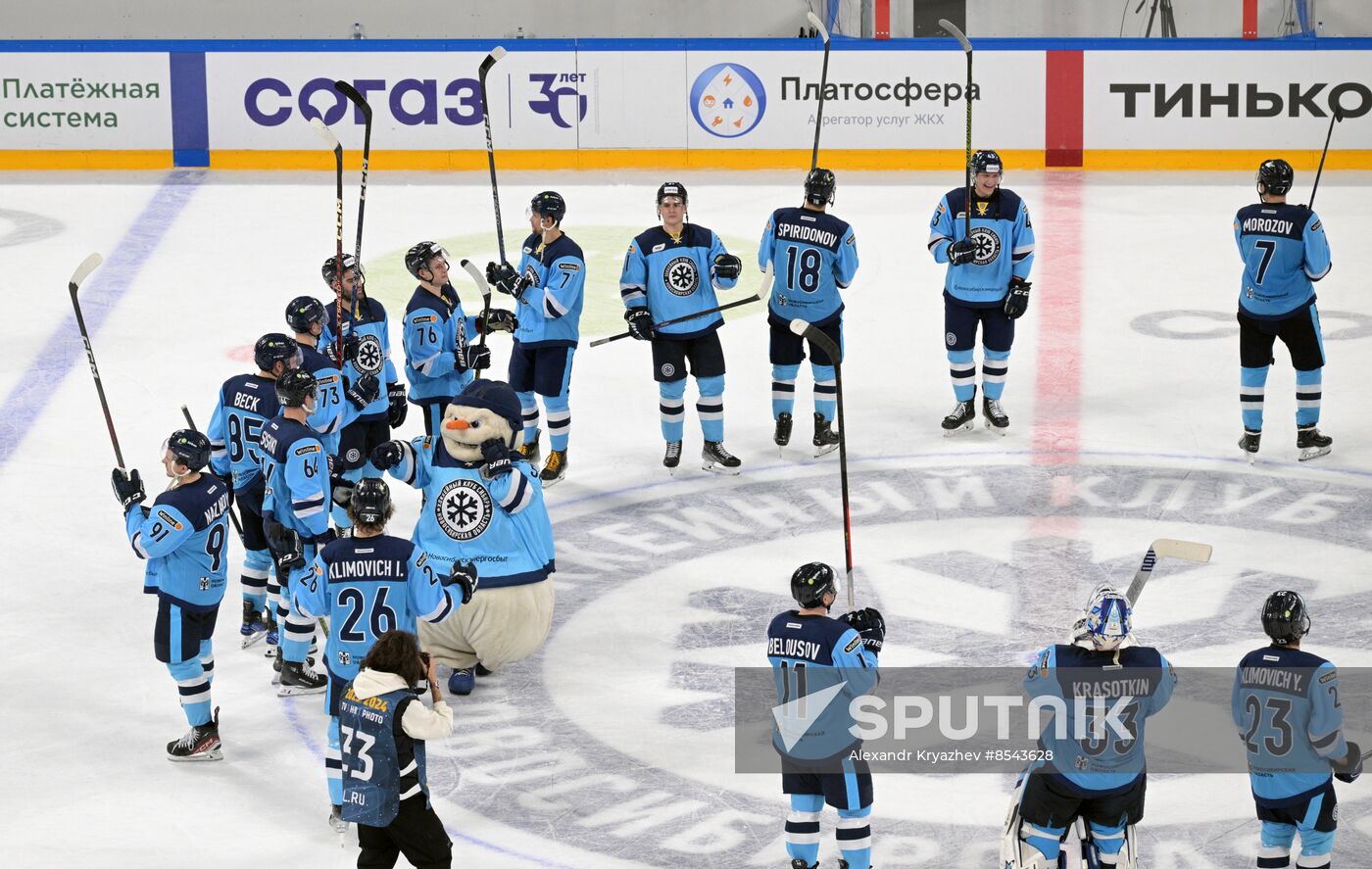 Russia Ice Hockey Kontinental League Sibir - Spartak