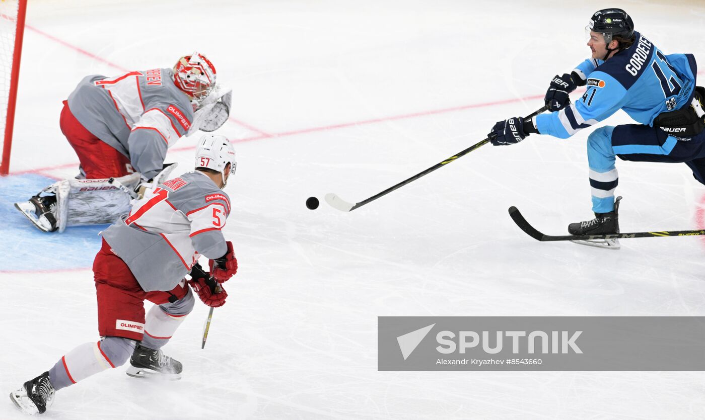 Russia Ice Hockey Kontinental League Sibir - Spartak