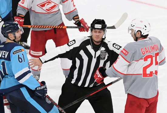 Russia Ice Hockey Kontinental League Sibir - Spartak