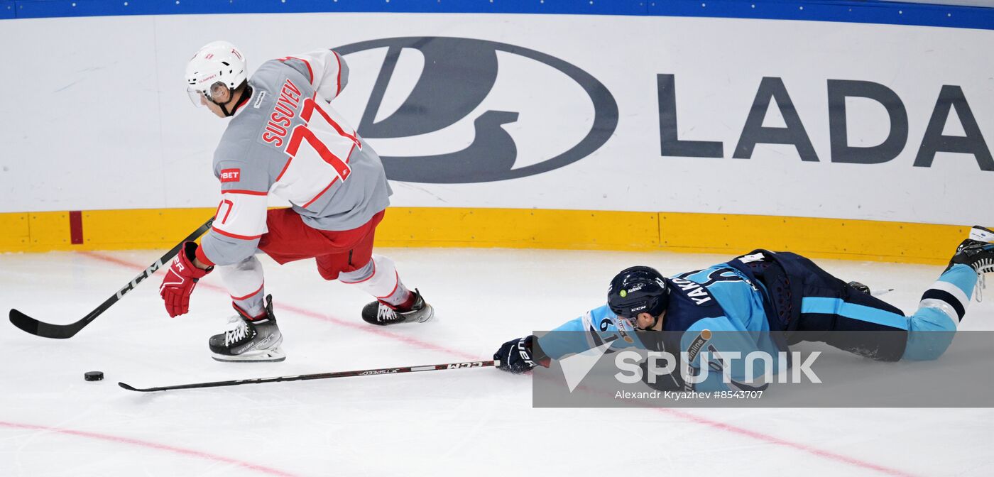 Russia Ice Hockey Kontinental League Sibir - Spartak