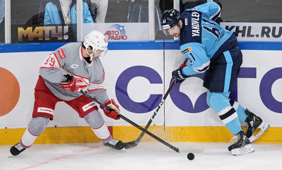 Russia Ice Hockey Kontinental League Sibir - Spartak