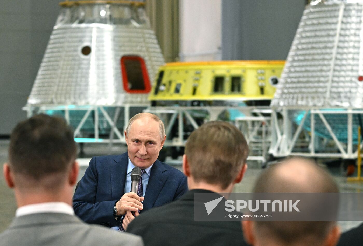 Russia Putin Space