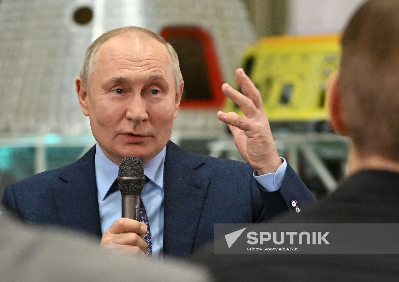 Russia Putin Space