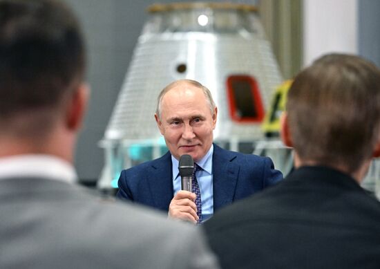 Russia Putin Space