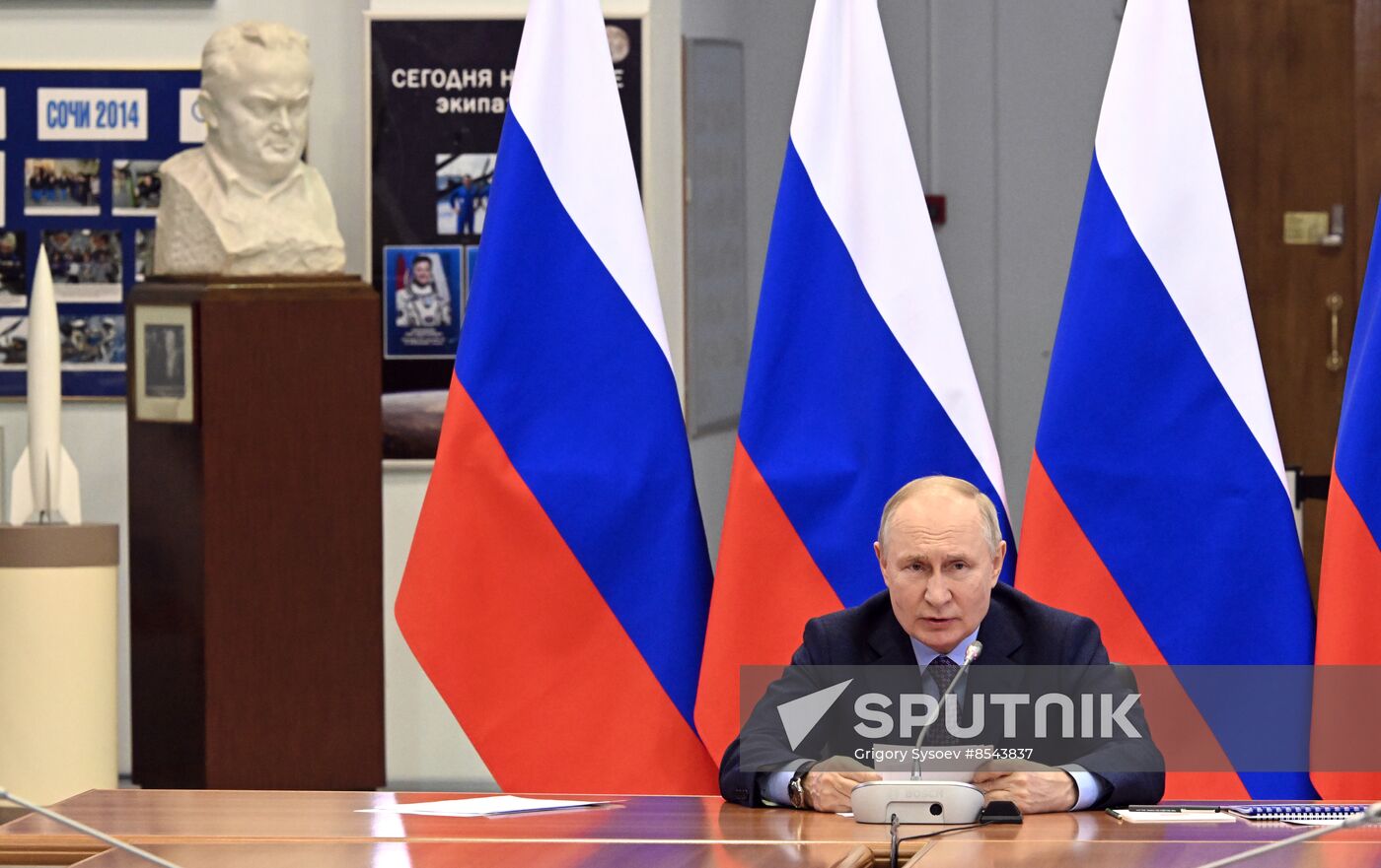 Russia Putin Space
