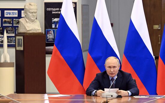 Russia Putin Space
