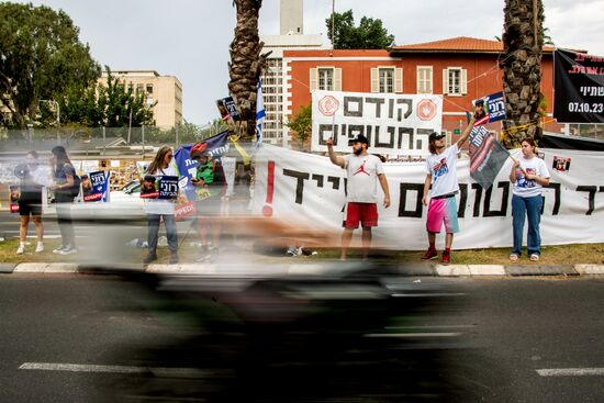 Israel Palestine Tensions Protest