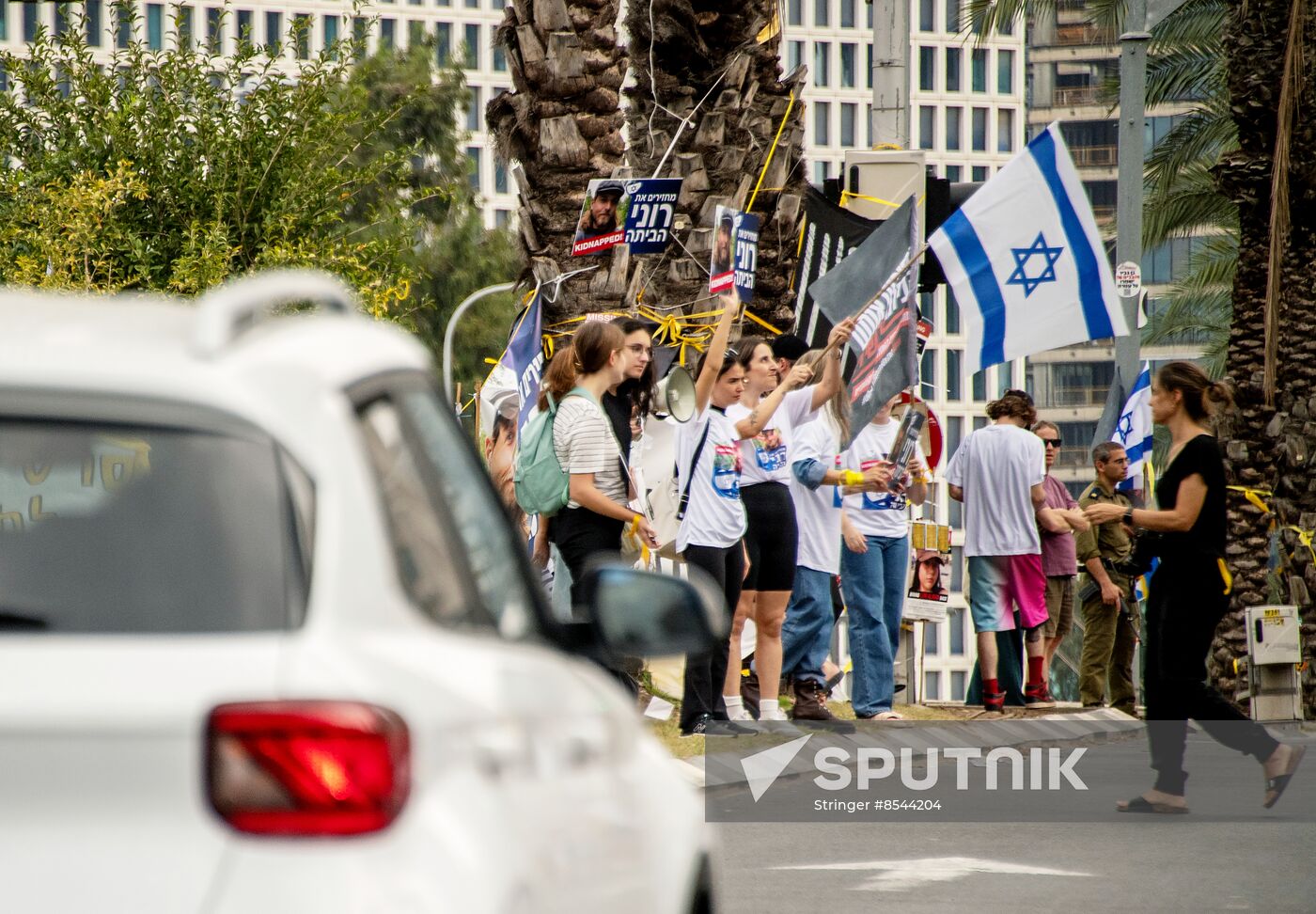 Israel Palestine Tensions Protest