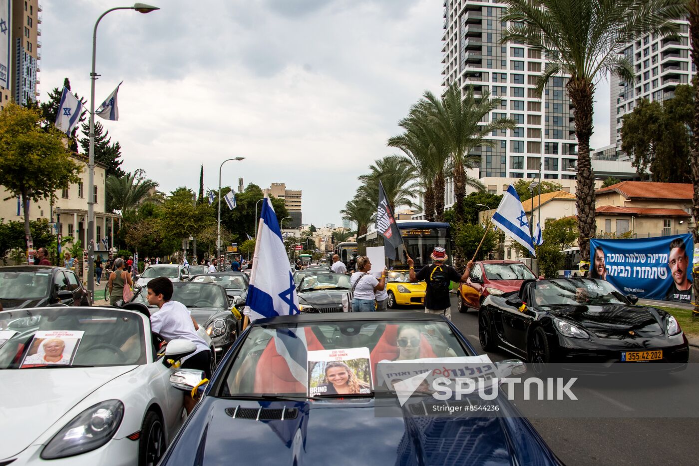 Israel Palestine Tensions Protest