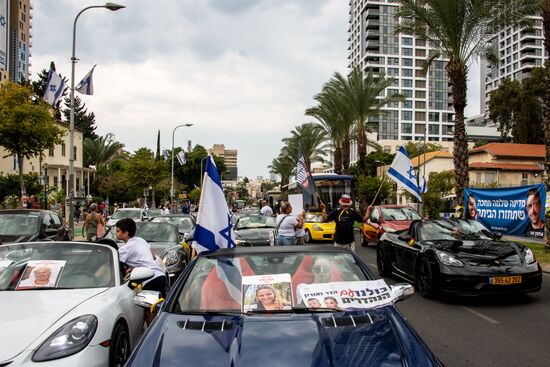 Israel Palestine Tensions Protest