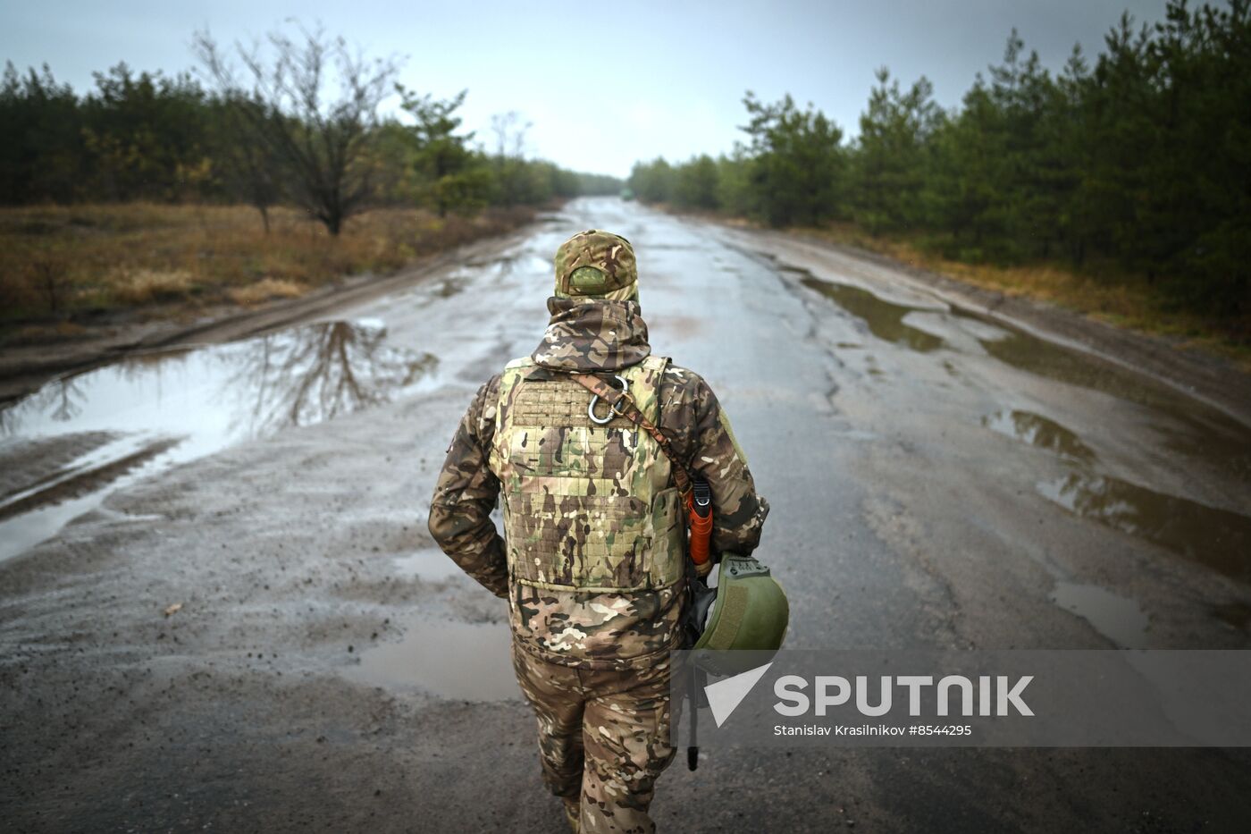 Russia Ukraine Military Operation Artillery Unit