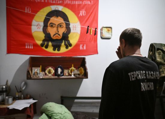 Russia Ukraine Military Operation Cossack Unit