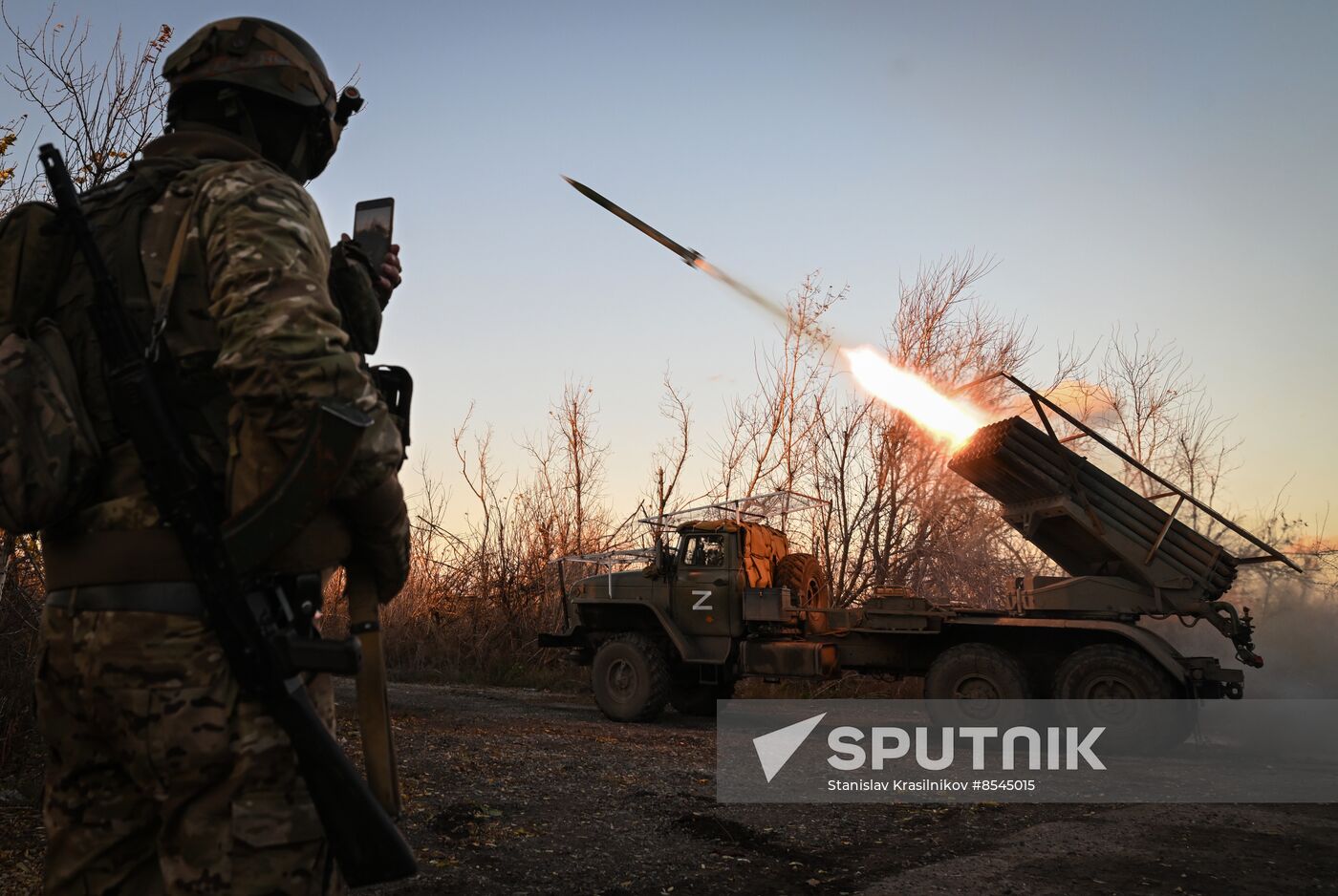 Russia Ukraine Military Operation Cossack Unit