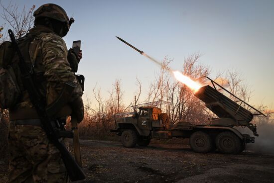 Russia Ukraine Military Operation Cossack Unit