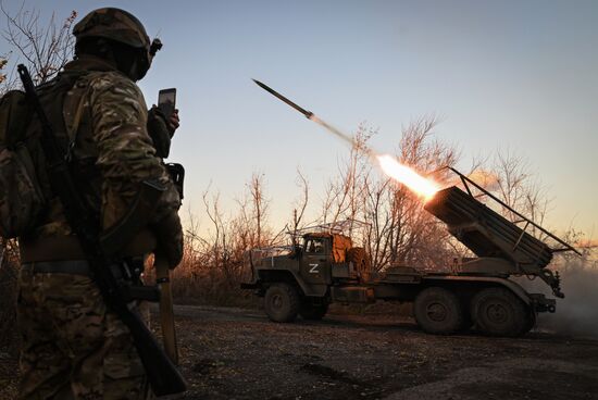 Russia Ukraine Military Operation Cossack Unit