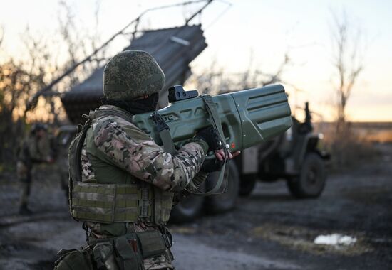 Russia Ukraine Military Operation Cossack Unit