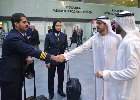 Russia UAE Air Traffic