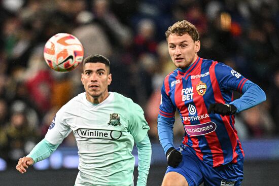 Russia Soccer Premier-League CSKA - Krasnodar