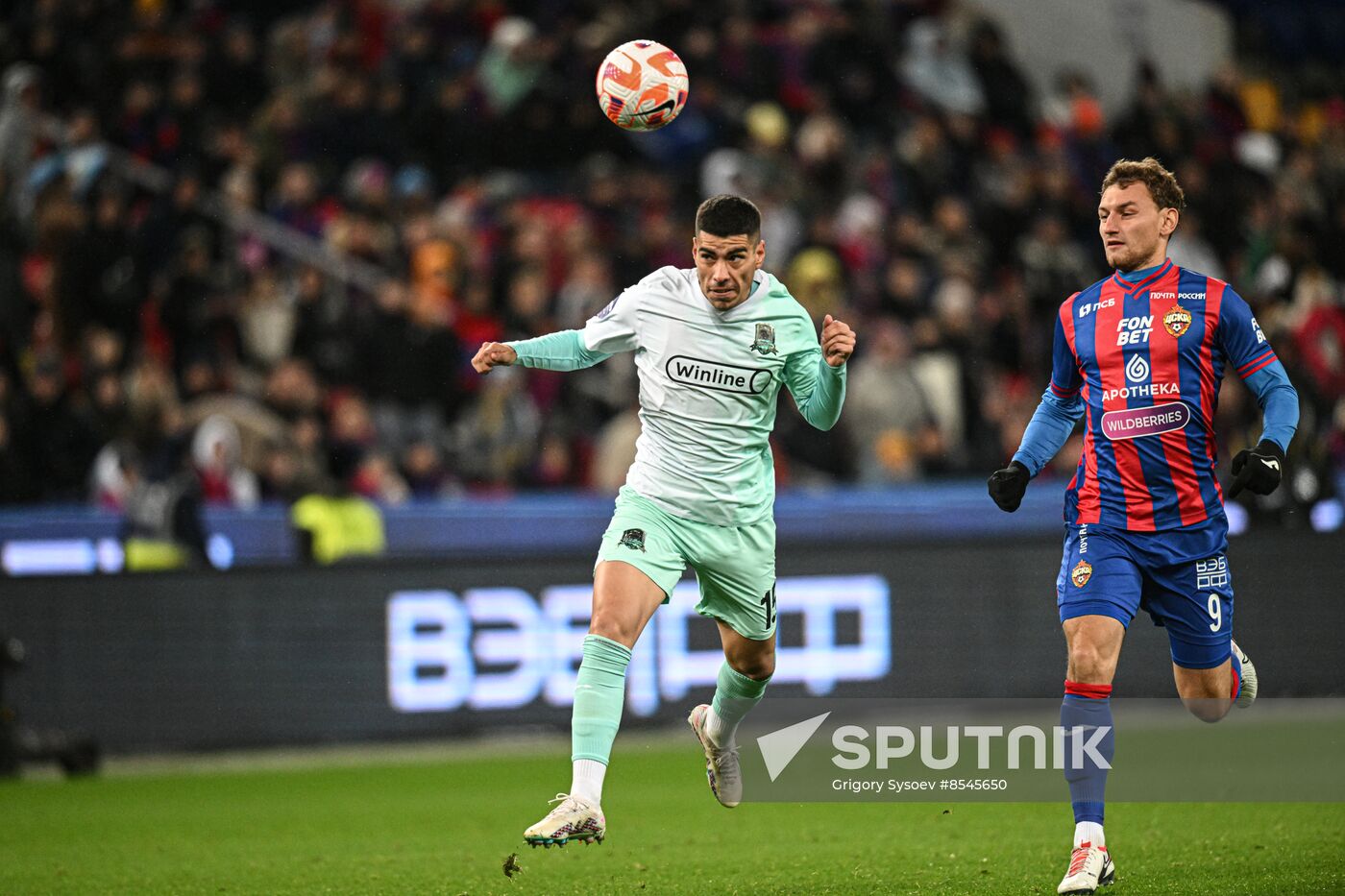 Russia Soccer Premier-League CSKA - Krasnodar