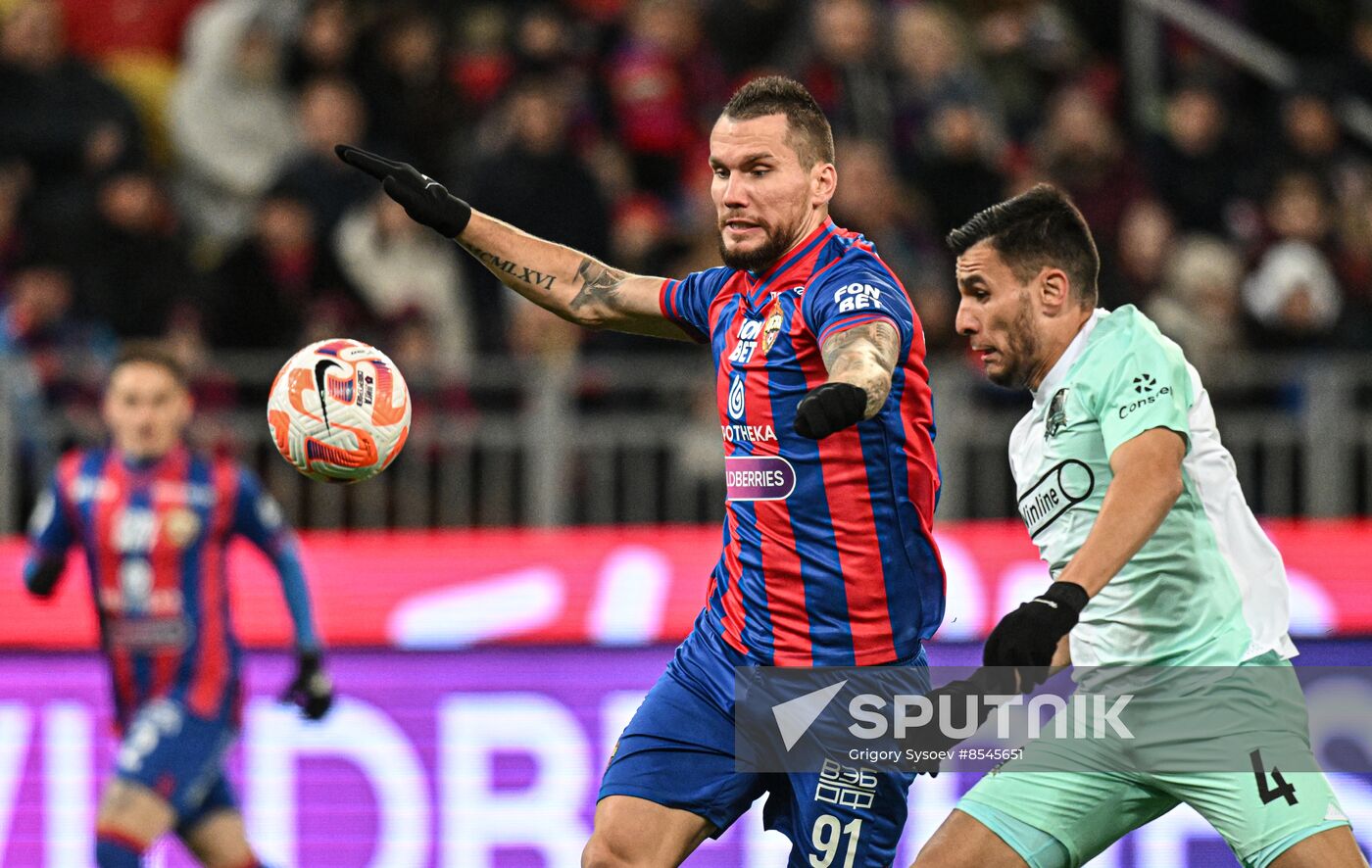 Russia Soccer Premier-League CSKA - Krasnodar