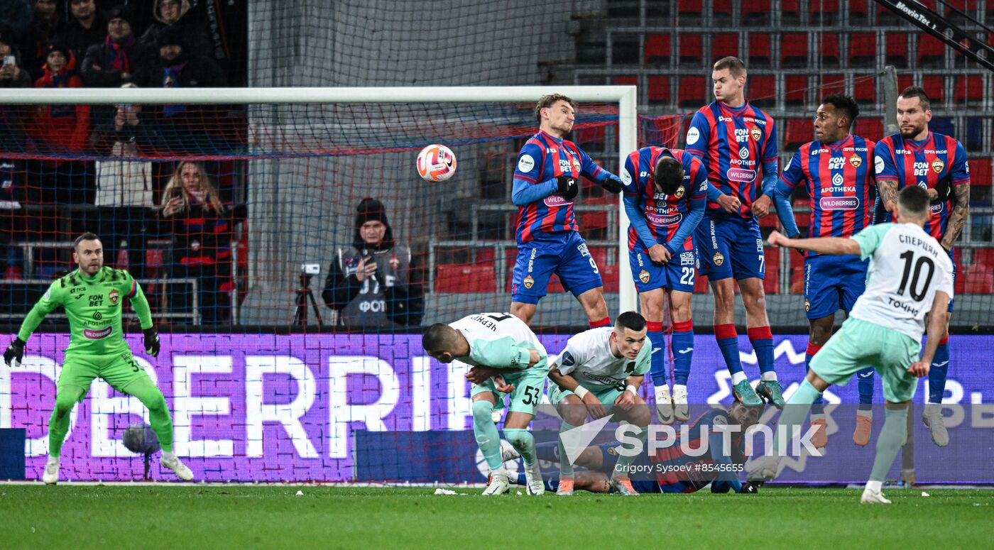 Russia Soccer Premier-League CSKA - Krasnodar