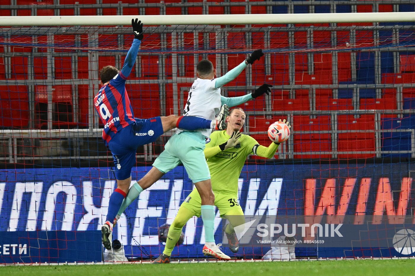 Russia Soccer Premier-League CSKA - Krasnodar