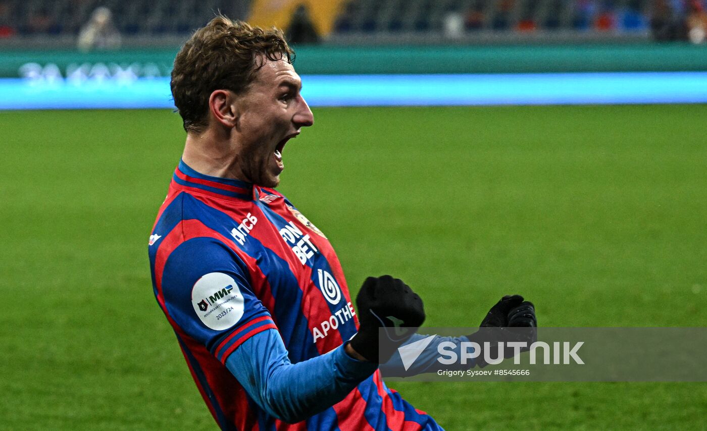 Russia Soccer Premier-League CSKA - Krasnodar