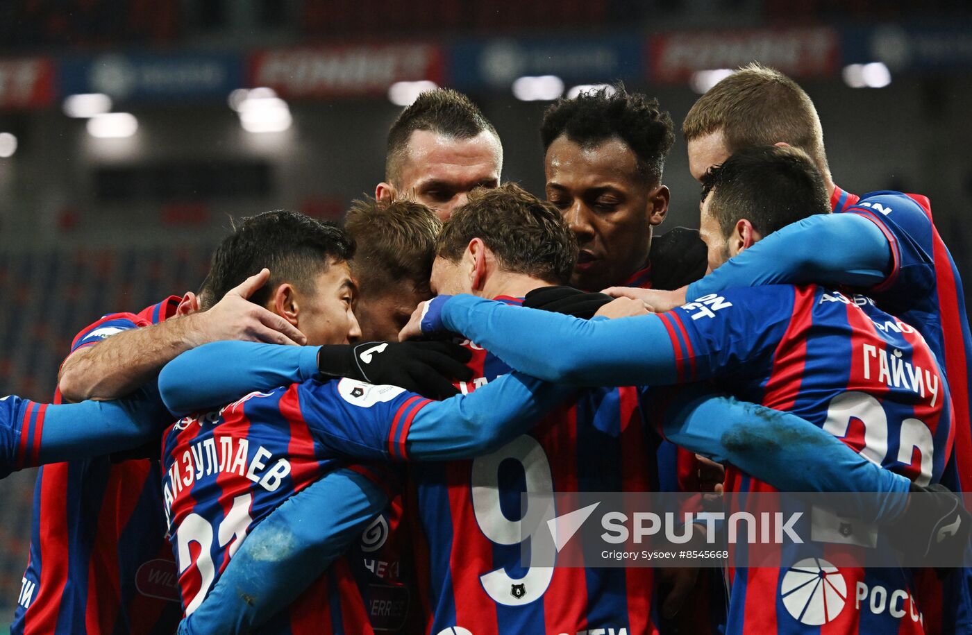 Russia Soccer Premier-League CSKA - Krasnodar