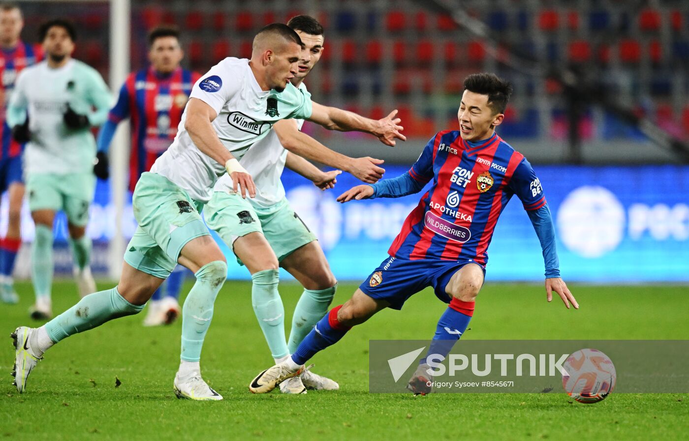 Russia Soccer Premier-League CSKA - Krasnodar