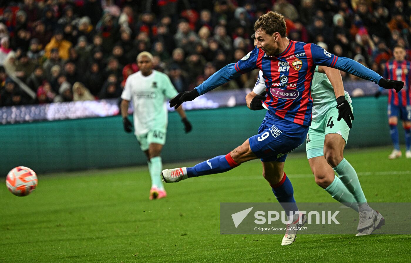 Russia Soccer Premier-League CSKA - Krasnodar