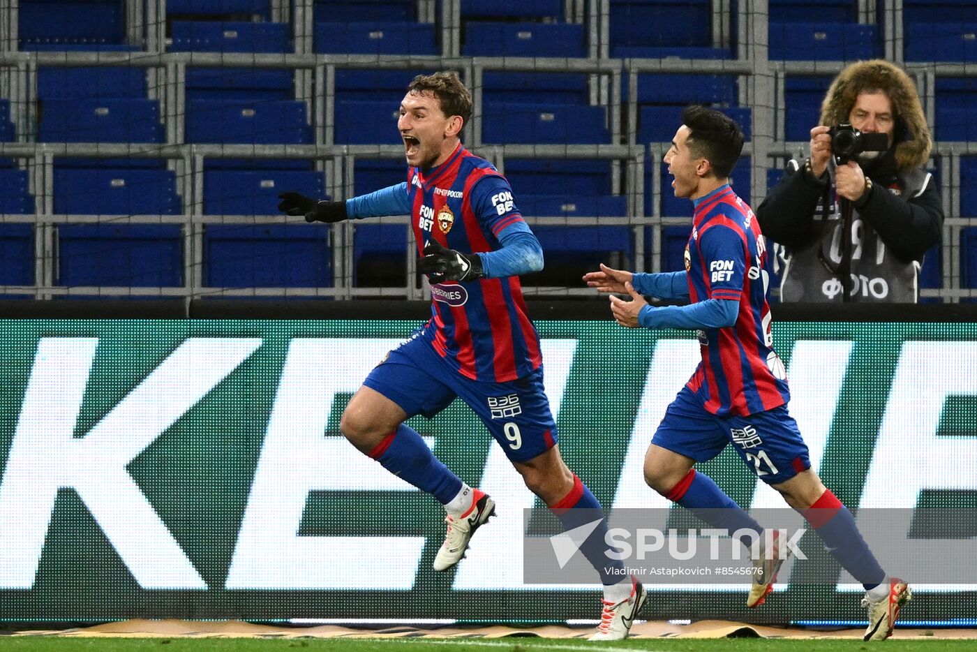 Russia Soccer Premier-League CSKA - Krasnodar